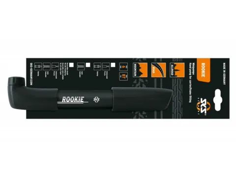 SKS Minipumpe Rookie schwarz - 245-260 mm - reversibel für DV/AV/SV - leistungsstark und kompakt -…