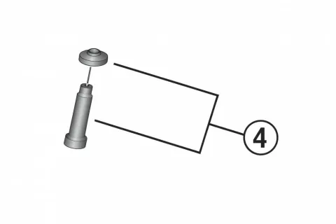 SHIMANO B-Achse & Halter für Standard-Montage RD-R7100 Achse - Ersatzteil für Schaltwerk