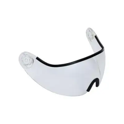 BBB Cycling Faceshield Indra helme transparant transparant - klarer Wind- und Regenschutz