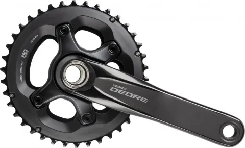 SHIMANO Kurbelgarnitur DEORE FC-M6000 - 10-fach, 170 mm, 38-28 Zähne, 28 Zähne