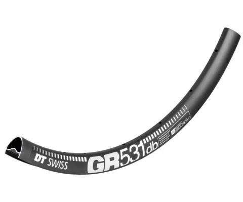 DT Swiss Felge GR 531 Disc 27,5" 32 Loch Schwarz - robuste Gravel- und MTB-Felge