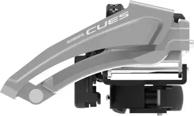 SHIMANO Umwerfer CUES 9-fach Dual-Pull 46Z - präziser Frontumwerfer für moderne Trekking- und…