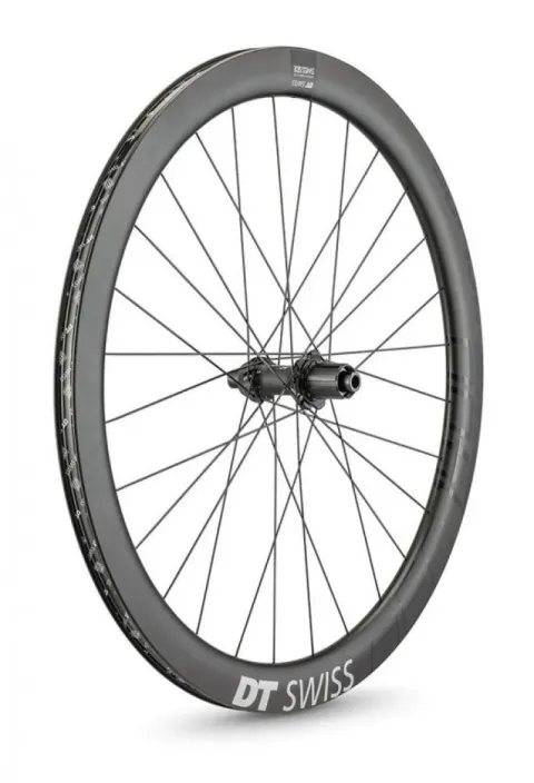 DT Swiss Laufrad HEC 1400 Spline 29" 47 mm schwarz - Aero-Carbon-Laufrad für eRoad