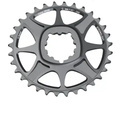 Stronglight Kettenblatt MTB Sram 1x12 direct mount 32Z 6mm offset grau HT³