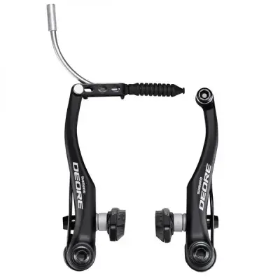 Shimano Deore BR-T610 V-Brake HR schwarz - leistungsstarke Trekking-Felgenbremse