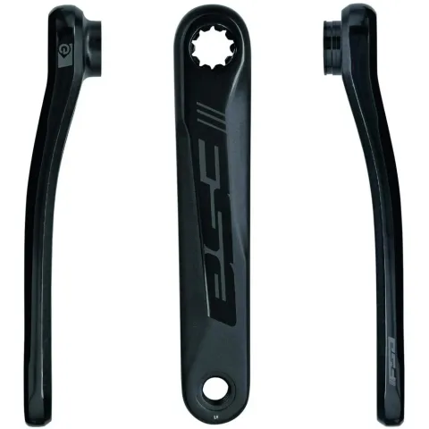 FSA Kurbelarme E-Bike für ISIS CK-746-2 170 mm Schwarz - robuste moderne Ausführung