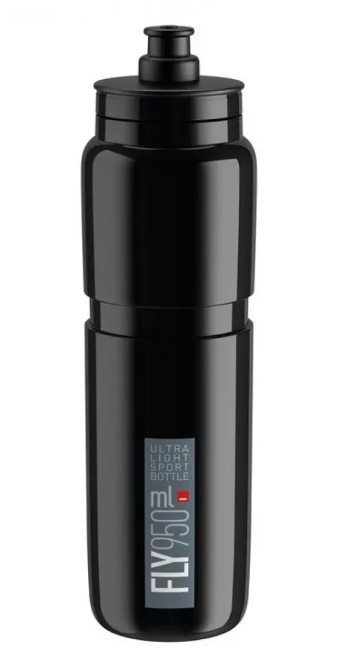 Elite Trinkflasche Fly 950 ml schwarz/grau