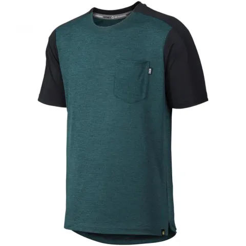 IXS Sports Division iXS Flow X Short Sleeve Kids Jersey KM Everglade/Black - atmungsaktives…