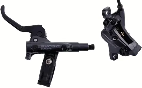 Shimano BR-M6120/BL-M6100 Scheibenbremse vorn - kraftvolle 4-Kolben-Performance für Trail & Enduro