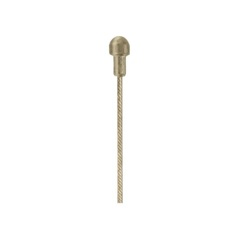 BBB Cycling Bremszug BrakeWire Polished S gold - geschmeidige Bremsperformance für Rennradfahrer