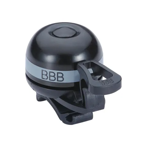 BBB Cycling BBB Klingel EasyFit Deluxe grau Einheitsgröße grau - flexible Fahrradklingel mit…