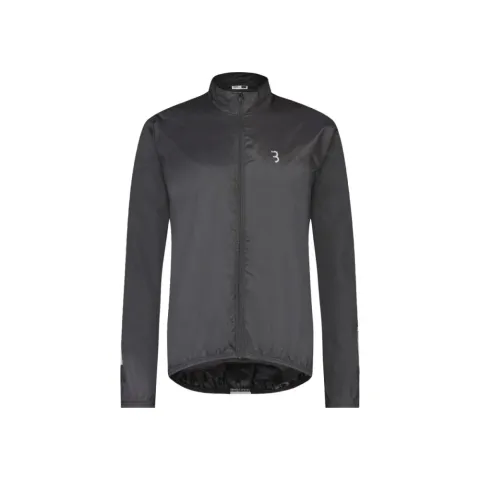 BBB Cycling BaseShield BBW-148 Fahrradjacke XXS schwarz - leichte, winddichte Regenjacke
