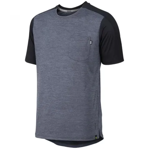 IXS Sports Division iXS Flow X Short Sleeve KL graphite/black - atmungsaktives Kids Bike-Jersey