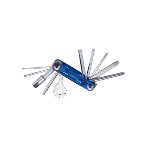 BBB Cycling BBB Werkzeugkit PrimeFold M blau/silber M blau - kompaktes Multitool für unterwegs