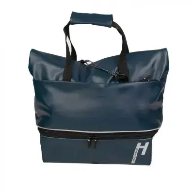 Haberland Gepäckträgeraufsatztasche Lena blau - praktische Racktime 1.0 Transportlösung