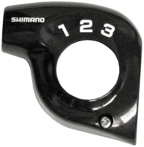 ANZEIGENABDECKUNG Shimano Nexus 3-Gang Anzeigenabdeckung schwarz - Schutz für Revo-Shift Hebel