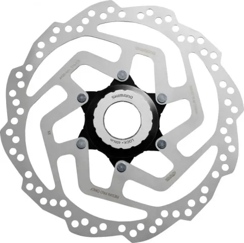 Shimano SM-RT10 Bremsscheibe 180 mm Center Lock - zuverlässige Bremsleistung für Alltag und Tour