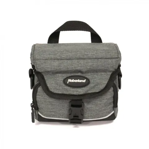 Haberland Lenkertasche 2l Mini grau - kompakte Lenkertasche mit KLICKfix-Adapter