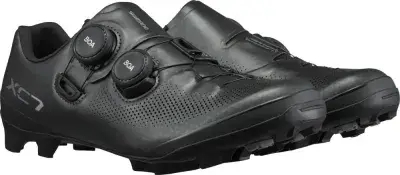 SHIMANO Fahrradschuhe XC703 Damen MTB SPD Fahrradschuhe Größe 37 Schwarz