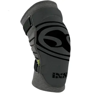 IXS Sports Division iXS Carve EVO+ knee guard L grey - leichter Knieschoner mit Xmatter-Schutz
