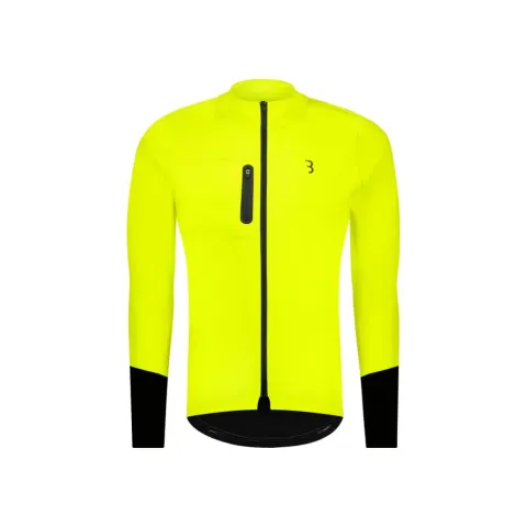 BBB Cycling BBB Jacke ColdGuard M neon gelb - warme, winddichte Winter-Radjacke