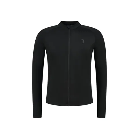 BBB Cycling BBB Langarmtrikot Transition l.a. M l schwarz - warmes, atmungsaktives Fahrradtrikot