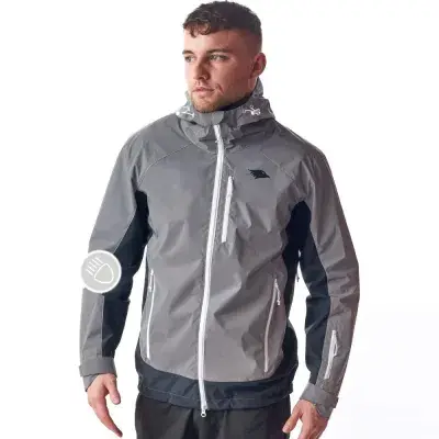 Valkental Herrenjacke Softshell 5XL grau