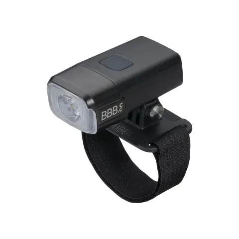 BBB Cycling Helmlampe AdventureStrike 600, 600 schwarz - starke 600 Lumen für MTB & Nachtfahrten