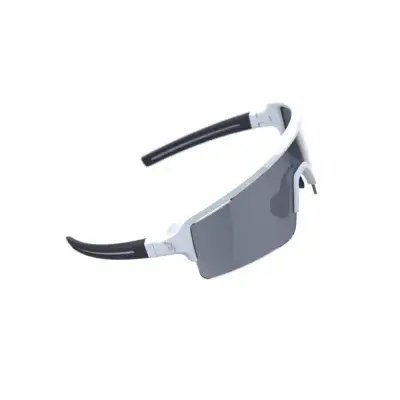 BBB Cycling BBB sportbrille Fuse PC flash Größe M matt weiß - leichte Sportbrille mit Top-Sicht