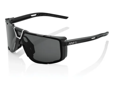 100% Eastcraft - Smoke Lens unis Matte Black - stylische Performance-Sportbrille