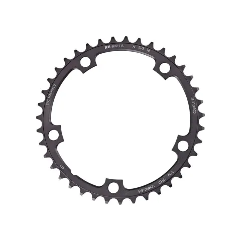 BBB Cycling BBB Kettenblatt RoadGear 44T/130mm anthrazit 44Z/130 mm - präzises Rennrad-Kettenblatt