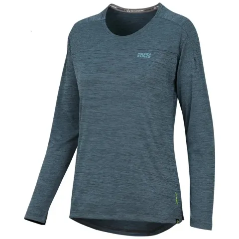 IXS Sports Division iXS Flow X Women longsleeve jersey 42 Ocean - atmungsaktives Trail-Trikot