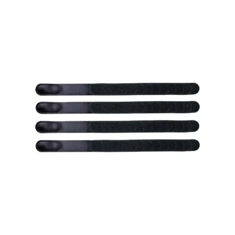 BBB Cycling velcro strap set SealMate (4pcs) 31 x 2,3 cm schwarz - vielseitige Befestigungsriemen