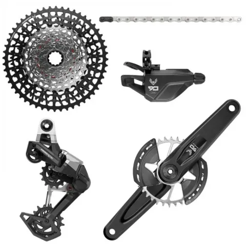 SRAM Kit Eagle 90 T-Type MTB 165 mm - Robuste Eagle Transmission Schaltperformance
