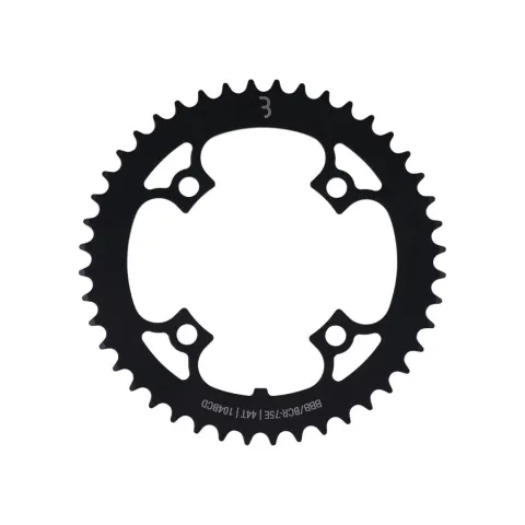 BBB Cycling BBB chainring E-bikeGear steel 44T 104 Schwarz - robustes E-Bike-Kettenblatt