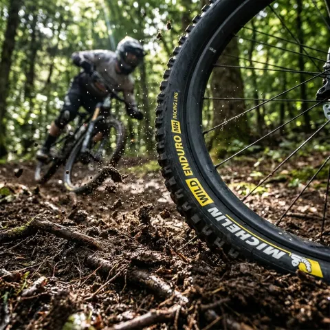 Michelin Wild Enduro MH Racing Line 28x2,5 Zoll (63-622) Schwarz - maximaler Grip für harte Trails