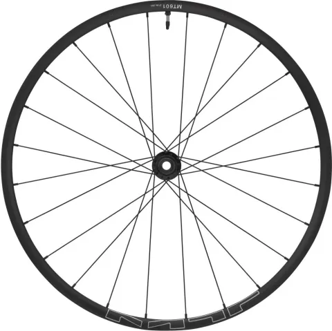 SHIMANO Vorderrad WH-MT601 27,5" 100x15 mm - robustes MTB-Laufrad für moderne Trailbikes