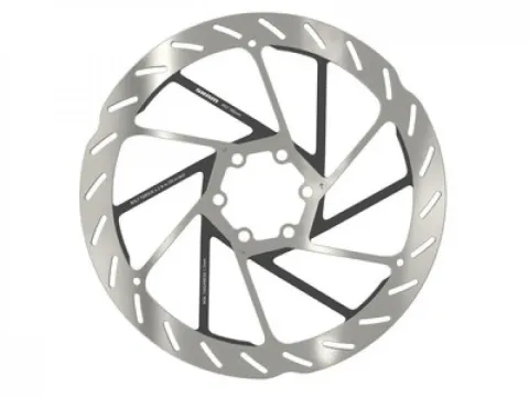 SRAM Bremsscheibe HS2 6-Loch 180 mm - mehr Bremsleistung und besseres Wärmemanagement