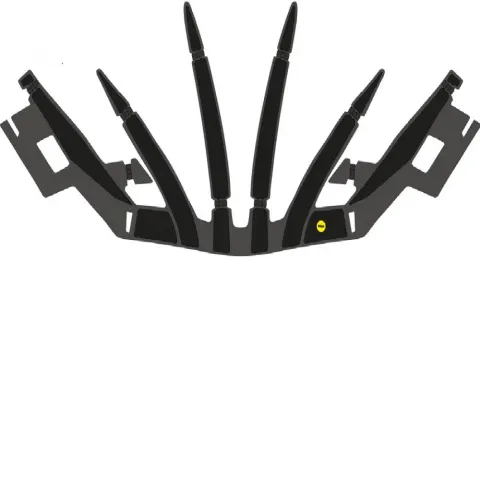 IXS Sports Division iXS Pad Kit MiPS Trail EVO S/M black - Ersatzpolster für optimalen Helmkomfort