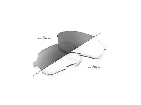 100% Norvik - Photochromic Replacement Lens unis clear smoke - selbsttönendes Ersatzglas
