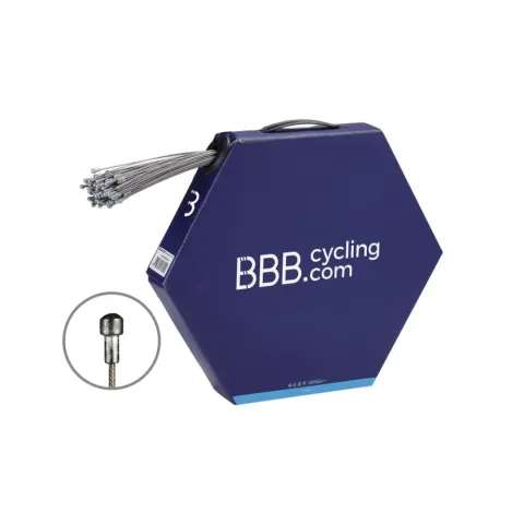 BBB Cycling Bremszug BrakeWire inox slick Race C 1.5x1700mm silber - präzise…