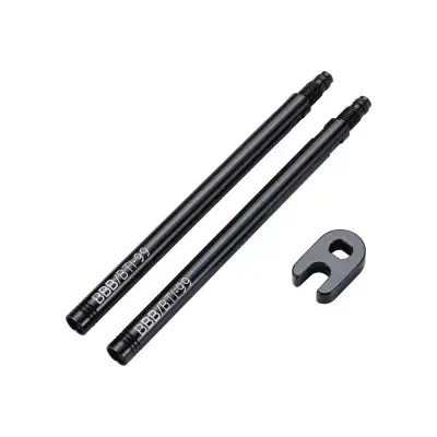 BBB Cycling BBB Valve extender ValveExtend 80mm schwarz - Ventilverlängerer für tiefes Aero-Profil