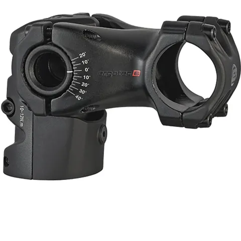 Ergotec Swell RE 70 i Ahead-Vorbau 70 mm Schwarz - Winkelverstellbar mit Kabelführung