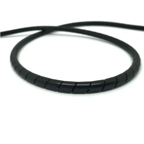 capgo BL Spiralschlauch ID 4,8 mm AD 6 mm Schwarz - Kabelschutz für Fahrrad und E-Bike