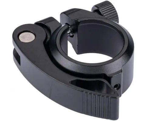 ERGOTEC Sattelklemmschelle SCQ-200 Aluminium Schnellspanner 31 - 8mm schwarz sandgestrahlt ca. 45g…