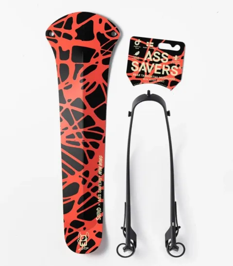 Ass Savers Win Wing 2 Road Squid, ultraleichter HR-Spritzschutz für Rennräder, werkzeugfrei…