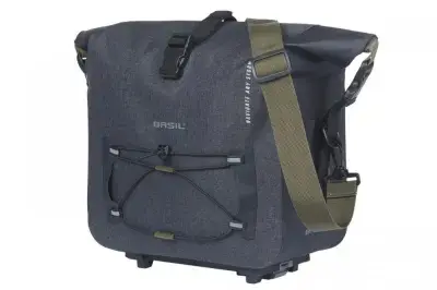 Basil Navigator Storm Trunkbag MIK 13 Liter - wasserdichte Gepäckträgertasche mit MIK-Adapterplatte…