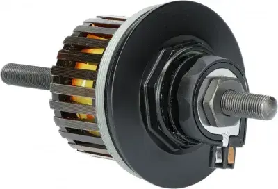 SHIMANO Dynamoeinheit DH-C6000-2N - 140 mm, 6000-2, Schwarz