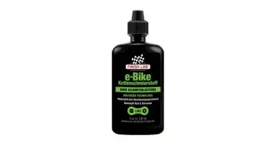 Finish Line E-Bike Kettenöl 120ml Flasche - spezielles Schmiermittel für E-Bike Ketten, reduziert…