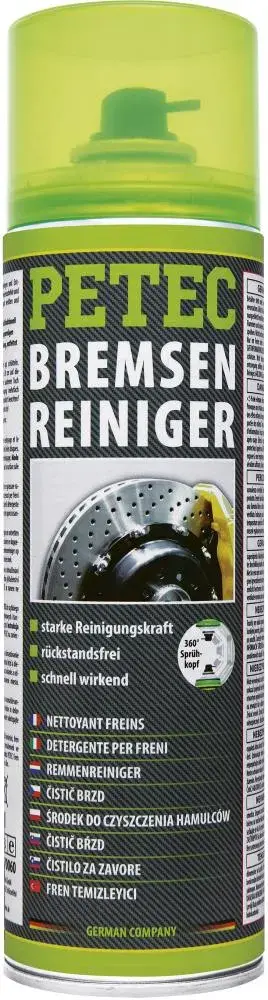PETEC Bremsenreiniger Spray 70060 - 500 ml, acetonfrei